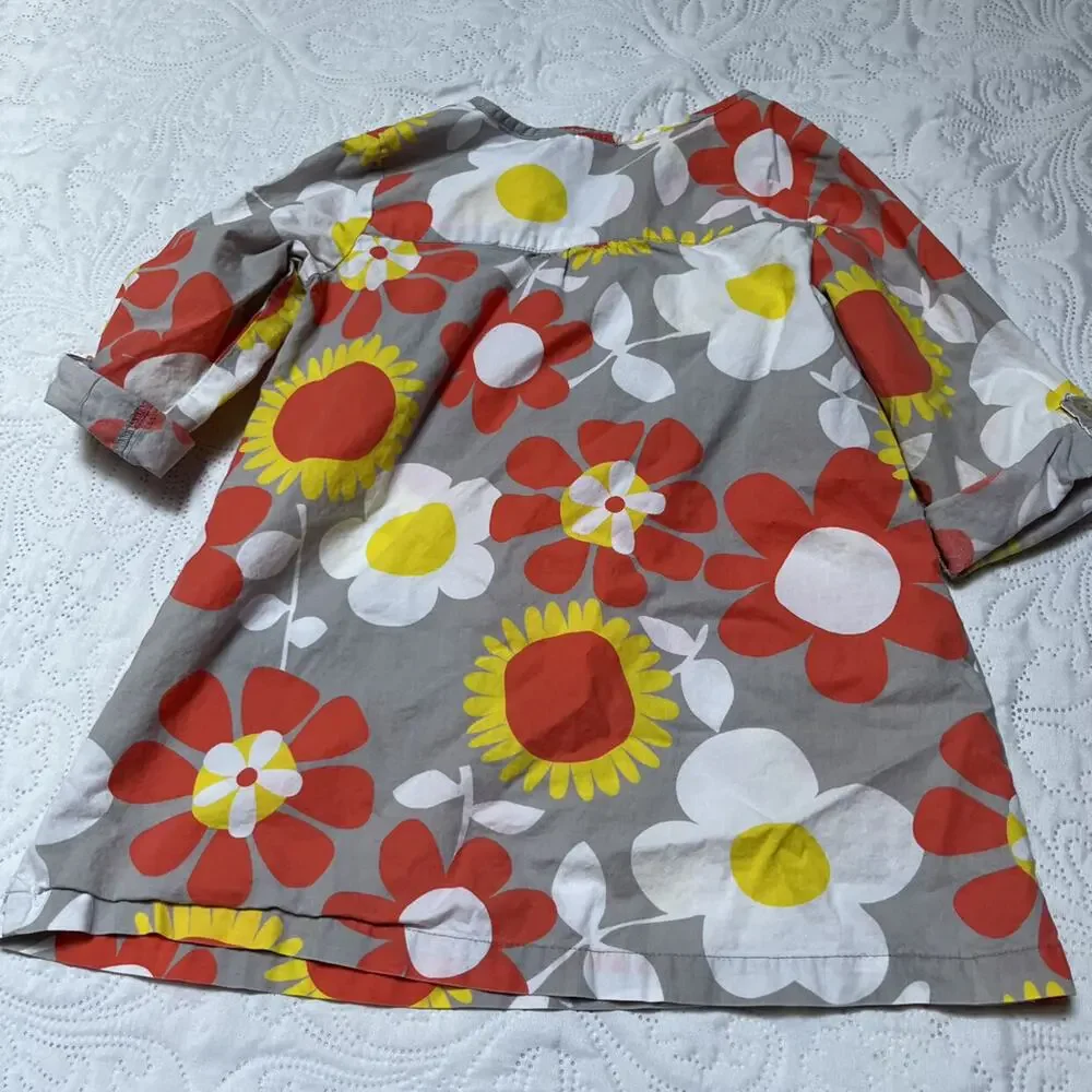 Carter's Retro Floral Tunic Dress Size 5